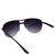 AlterImage Amelia Fashion Retro Sunglasses for Women Semi-Rimless Aviator Purple Frame w/ Gradient Smoke Lenses