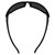 AlterImage Chance Wraparound Sports & Motorcycle Retro Sunglasses for Men or Women Black Frame w/ Coinjected Rubber Temples & Smoke Lenses