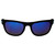 AlterImage Crash Sports Fashion Retro Sunglasses for Men or Women Black Frame w/Metal Accents & G-Tech Blue Lenses