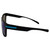 AlterImage Crash Sports Fashion Retro Sunglasses for Men or Women Black Frame w/Metal Accents & G-Tech Blue Lenses
