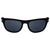 AlterImage Crash Sports Fashion Retro Sunglasses for Men or Women Black Frame w/Metal Accents & Smoke Lenses