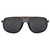 AlterImage Shore Sports Fashion Retro Sunglasses for Men or Women Gunmetal Frame w/ Silver Metal Accents & Smoke Lenses