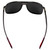 AlterImage Shore Sports Fashion Retro Sunglasses for Men or Women Gunmetal Frame w/ Silver Metal Accents & Smoke Lenses