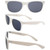 AlterImage Jive Sports Retro Sunglasses for Men or Women 4 Pair Brown Black & White Frames w/Brown Flash Mirror G-Tech Red & Smoke Lenses