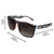 AlterImage Drift Sports Fashion Retro Sunglasses for Men or Women 2 Pairs Blue Frame w/Gradient Smoke Lenses & Tortoise Frame w/Brown Lenses