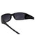 AlterImage Boardwalk Fashion Motorcycle Retro Sunglasses for Men or Women 2 Pair Wraparound Black & White Frames w/Gradient Smoke Lenses