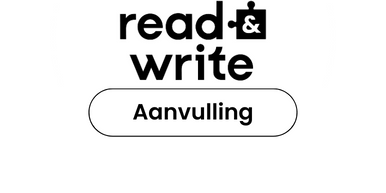 Aanvulling, 1 jaar, voor Read&Write - Lexima Scholen