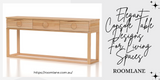 ​ELEGANT CONSOLE TABLE DESIGNS FOR LIVING SPACES