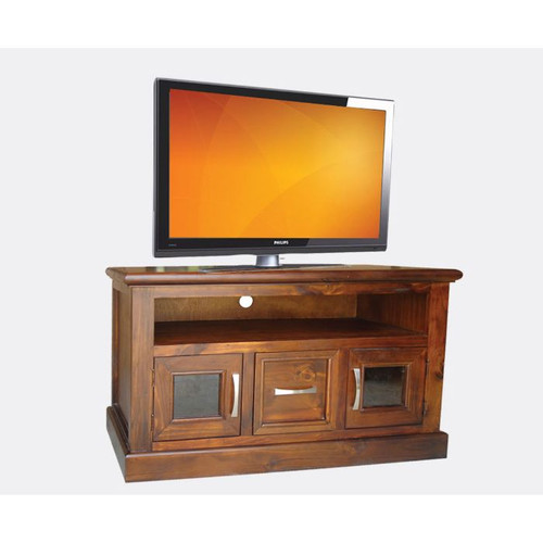 Cleveland NZ Pine TV Unit 1080 Walnut