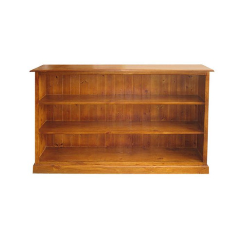 Layton NZ Pine Bookcase 3×5 Blackwood