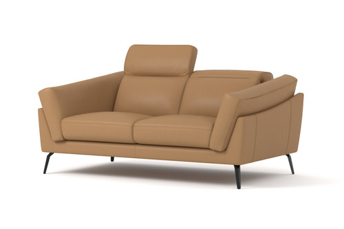 Elegantly Designed Dennie 2 Seater Sofa Caramel XB33 (L)