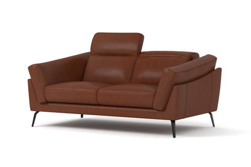 Elegantly Designed Dennie 2 Seater Sofa Tan XZ27 (L)