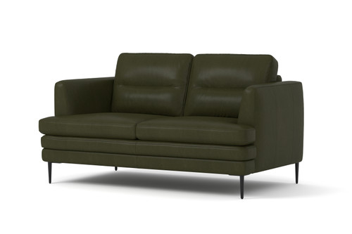 Highly Comfortable Desmond 2 Seater Sofa Forrest Green XC30 (L)