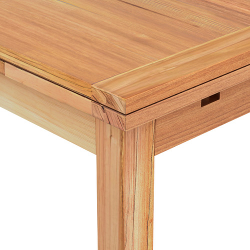 Muscat 1800-2800mm Messmate Timber Ext Dining Table