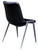 Davos PU Dining Chair Vintage Black