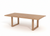 Jane Messmate Timber Dining Table 2100 Natural Finish