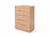 Jane Messmate Timber Tallboy Natural Finish