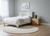 Jane Messmate Timber Bedside Table Natural Finish