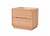 Jane Messmate Timber Bedside Table Natural Finish