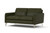 Durable & Elegant Antone 2 Seater Sofa Forrest Green XC30 (L)