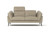 Elegantly Designed Dennie 2 Seater Sofa Pewter XB29 (L)