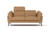 Elegantly Designed Dennie 2 Seater Sofa Caramel XB33 (L)