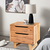 Bolger Tassie Oak 2 Drawer Bedside Table