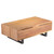 Santo 1200mm Tassie Oak Coffee Table -Side angle