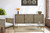 Evon Sofa Chair Mango Wood and Jute in Natural Color Cushions