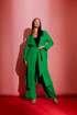 Green Euro Trench Coat