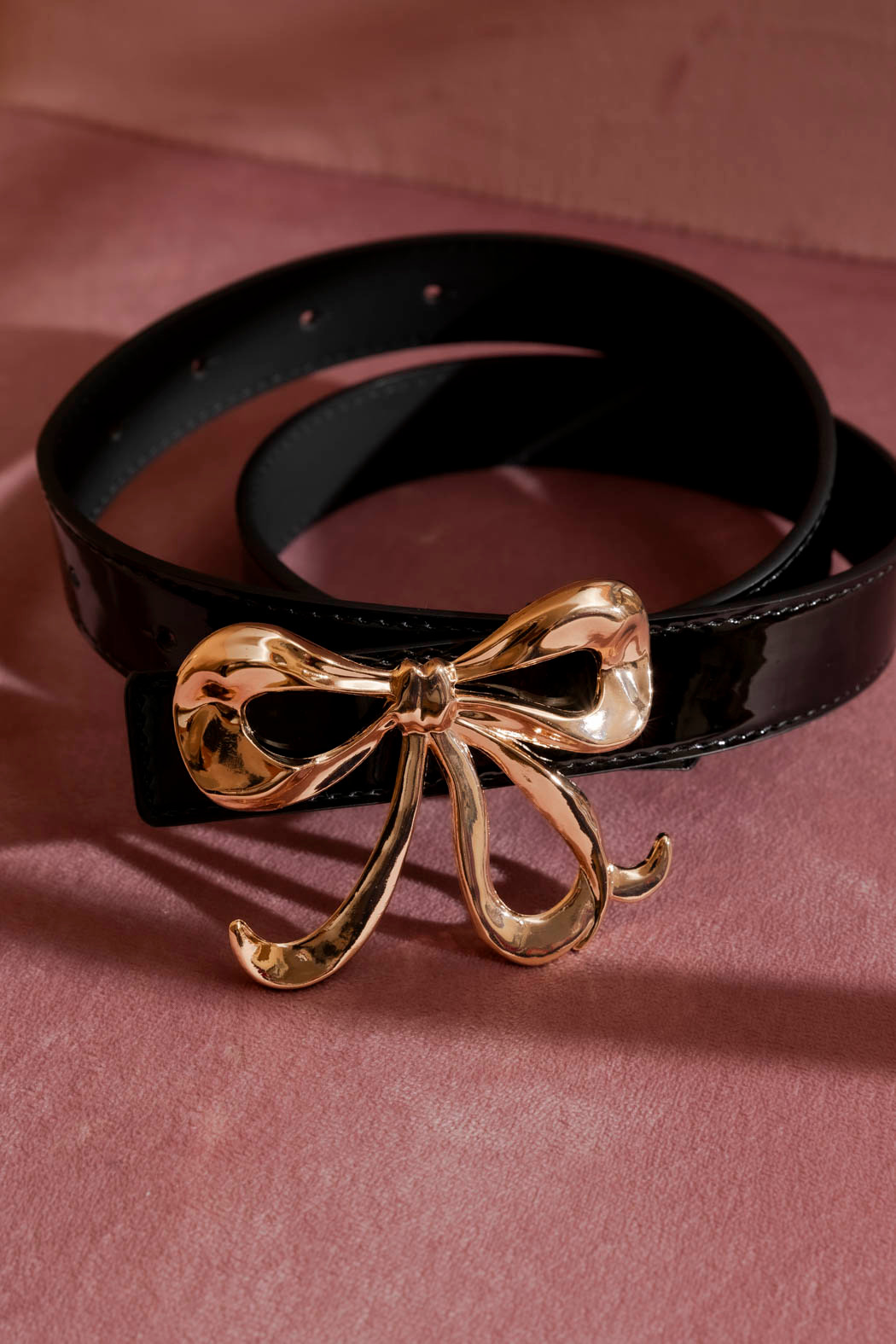 Black Bow Belt Women's Belts Accessories