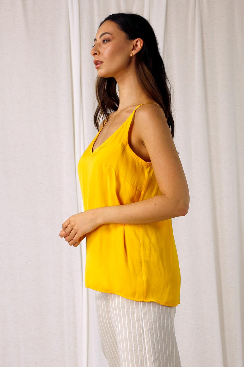 Yellow Seta Classic Cami - SALE - Motto