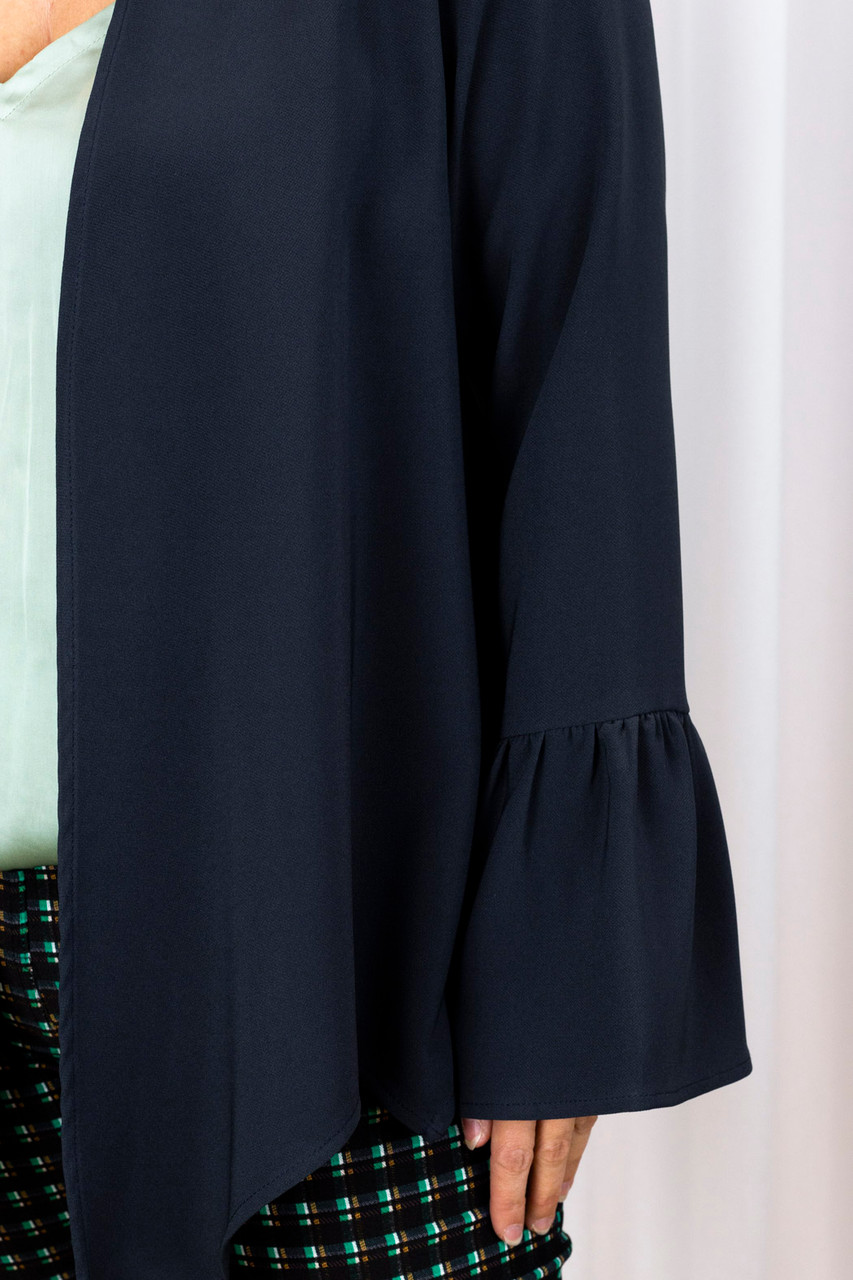 Navy Christina Jacket Womens Jackets Motto Fashions