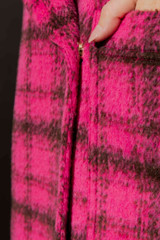 Pink Cocoon Coat