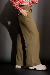 Khaki Euro Cleo Pant