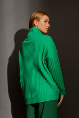 Jade Cowl Neck Jumper