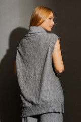 Motto Fashions Grey Vest