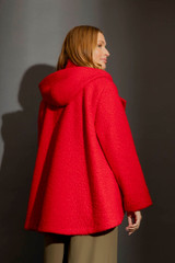 Red Hood Swing Coat