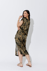 Leopard Silky Harlow Dress Leopard Silky Harlow Dress