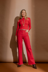 Red Pocket Jean