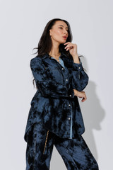 Blue/Navy Denim Shacket