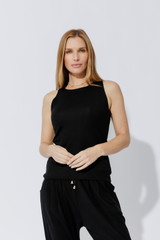 Black Tencel Cami