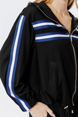 Black Luxe Street Jacket