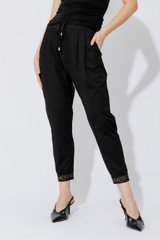 Black Lux Street Pant
