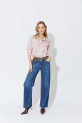 Pink Angle Pocket Shirt