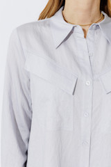 Blue Angle Pocket Shirt