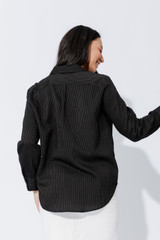 Black Angle Pocket Shirt