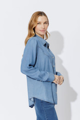 Mid Denim Cowboy Shirt