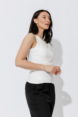 White Tencel Cami
