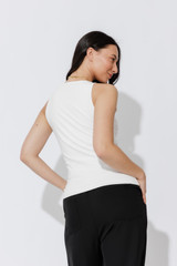 White Tencel Cami